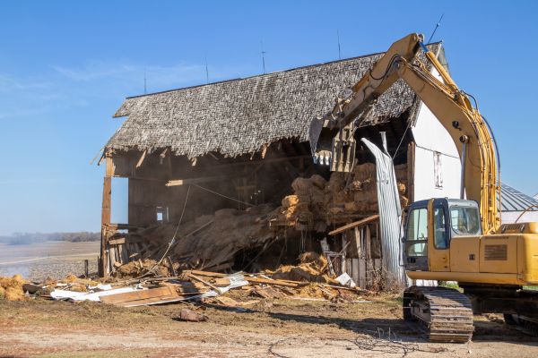 Barn Demolition in Lafayette